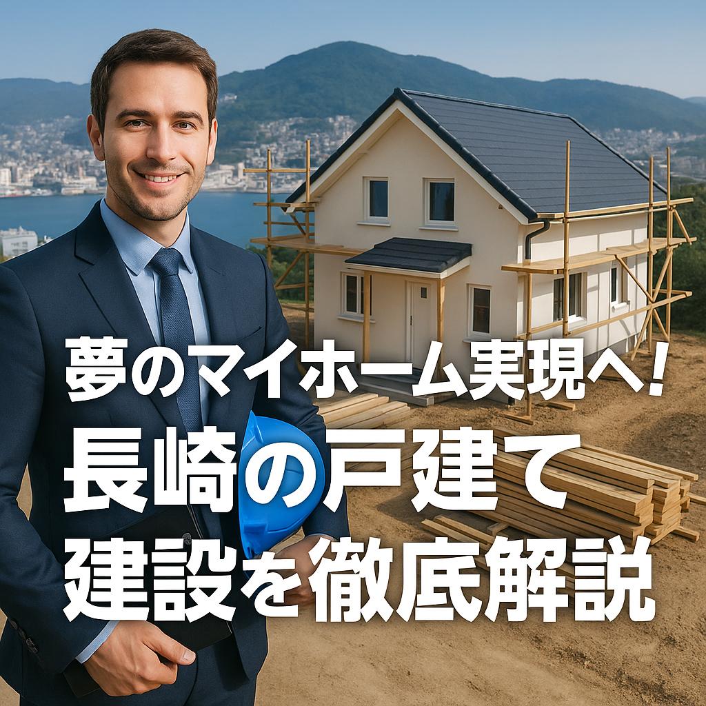 夢のマイホーム実現へ！長崎の戸建て建設を徹底解説